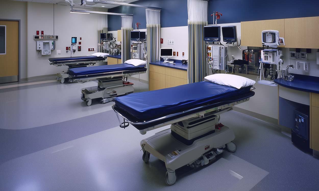 Healthcare Facility - Hospital with Evernet connectivity